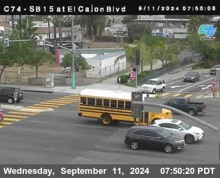 SB 15 at El Cajon Blvd