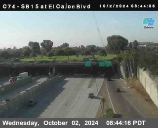 SB 15 at El Cajon Blvd