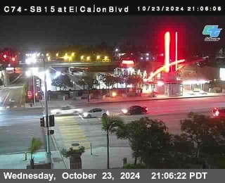 SB 15 at El Cajon Blvd