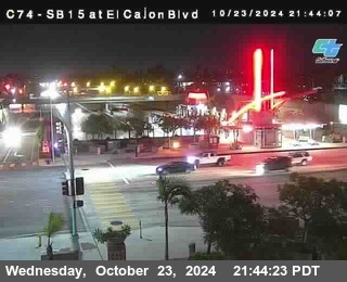 SB 15 at El Cajon Blvd