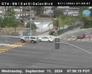 SB 15 at El Cajon Blvd