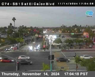 SB 15 at El Cajon Blvd