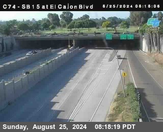 SB 15 at El Cajon Blvd