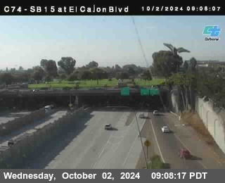 SB 15 at El Cajon Blvd