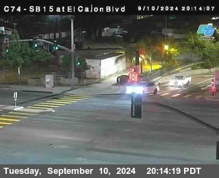 SB 15 at El Cajon Blvd