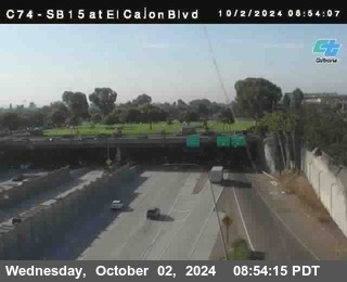 SB 15 at El Cajon Blvd