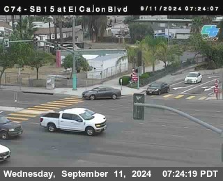 SB 15 at El Cajon Blvd