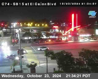 SB 15 at El Cajon Blvd