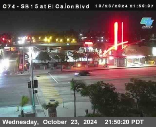 SB 15 at El Cajon Blvd