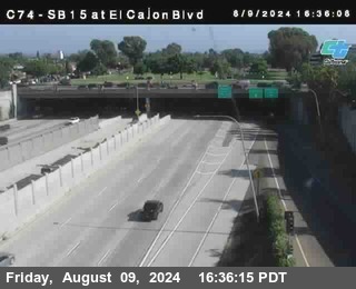 SB 15 at El Cajon Blvd