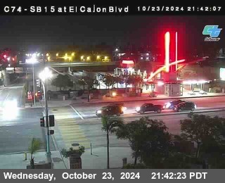 SB 15 at El Cajon Blvd