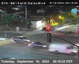 SB 15 at El Cajon Blvd