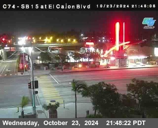 SB 15 at El Cajon Blvd