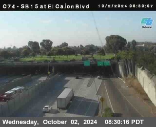 SB 15 at El Cajon Blvd