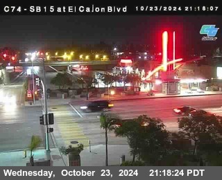 SB 15 at El Cajon Blvd