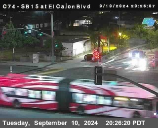 SB 15 at El Cajon Blvd