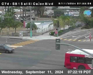 SB 15 at El Cajon Blvd