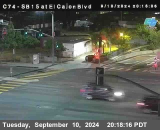 SB 15 at El Cajon Blvd