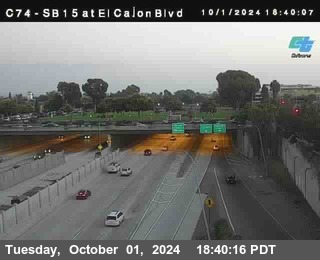 SB 15 at El Cajon Blvd