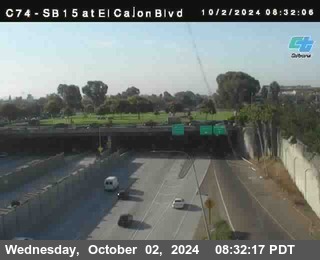 SB 15 at El Cajon Blvd