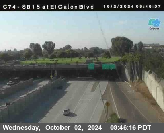 SB 15 at El Cajon Blvd