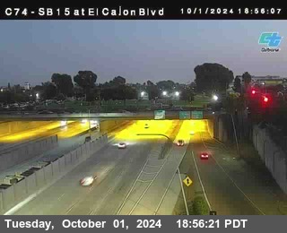 SB 15 at El Cajon Blvd