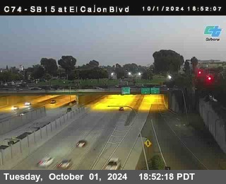 SB 15 at El Cajon Blvd