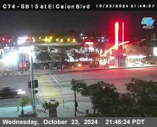 SB 15 at El Cajon Blvd