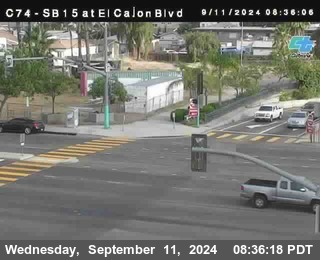 SB 15 at El Cajon Blvd