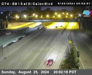 SB 15 at El Cajon Blvd