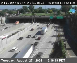 SB 15 at El Cajon Blvd