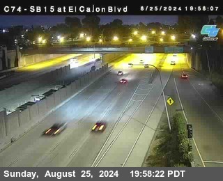 SB 15 at El Cajon Blvd