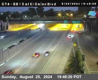 SB 15 at El Cajon Blvd