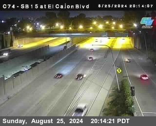 SB 15 at El Cajon Blvd