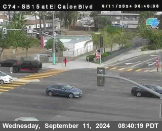 SB 15 at El Cajon Blvd