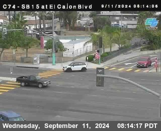 SB 15 at El Cajon Blvd