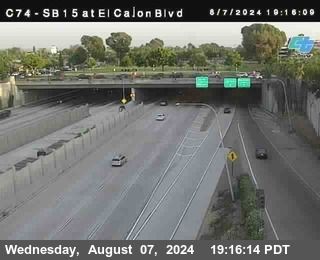 SB 15 at El Cajon Blvd