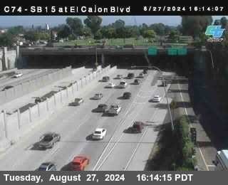 SB 15 at El Cajon Blvd