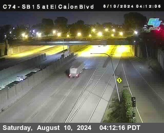 SB 15 at El Cajon Blvd