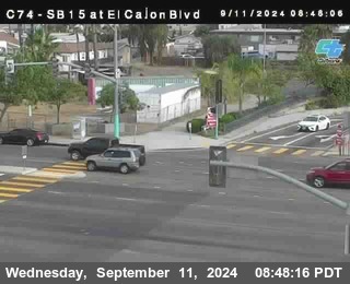 SB 15 at El Cajon Blvd