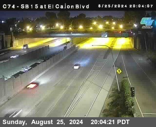 SB 15 at El Cajon Blvd