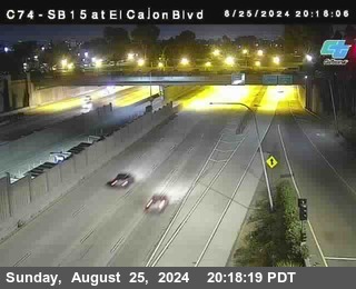 SB 15 at El Cajon Blvd