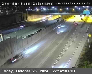 SB 15 at El Cajon Blvd