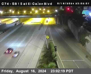 SB 15 at El Cajon Blvd