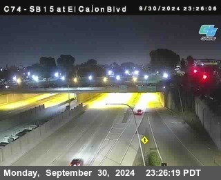 SB 15 at El Cajon Blvd