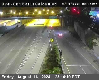 SB 15 at El Cajon Blvd