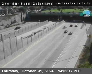 SB 15 at El Cajon Blvd