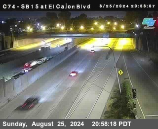 SB 15 at El Cajon Blvd