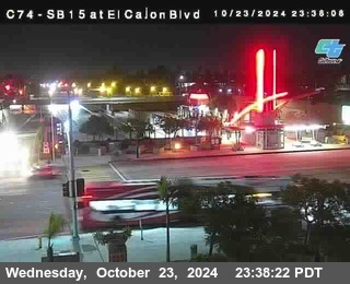 SB 15 at El Cajon Blvd