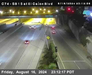 SB 15 at El Cajon Blvd